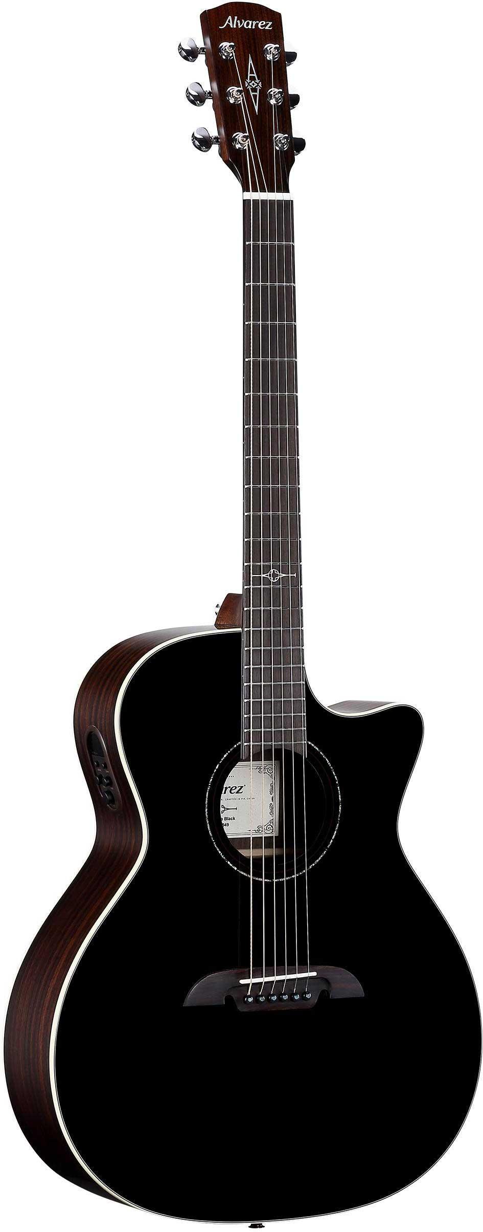 ALVAREZ AG70CE Schwarzer Künstler