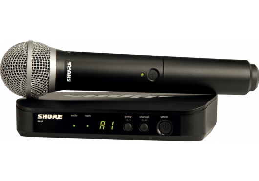 Shure HF-System Gesang Handmikrofon SSE BLX24E-PG58-M17