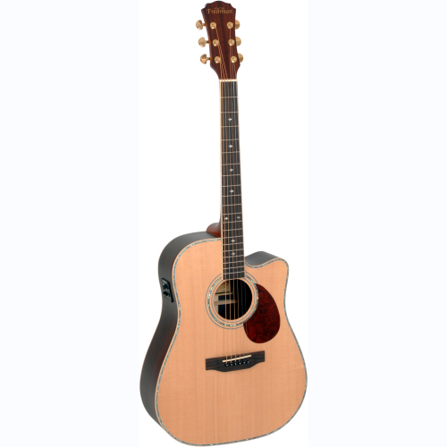 Freshman Folk-Gitarre APOLLO2DC Dreadnought elektro natur