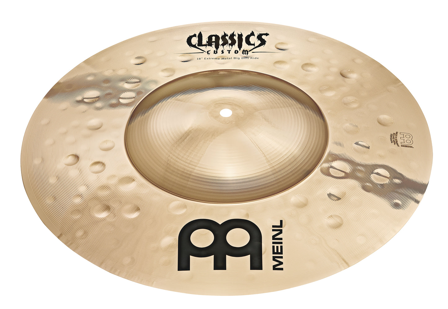 Crash Classic Custom extrême métal 18", alliage B10, martelage high-tech, finition sophistiquée