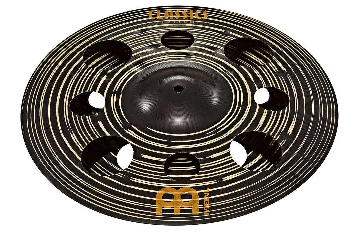 Stack Meinl Classic Custom 12" Trash dark, alliage bronze B10, finition Dark