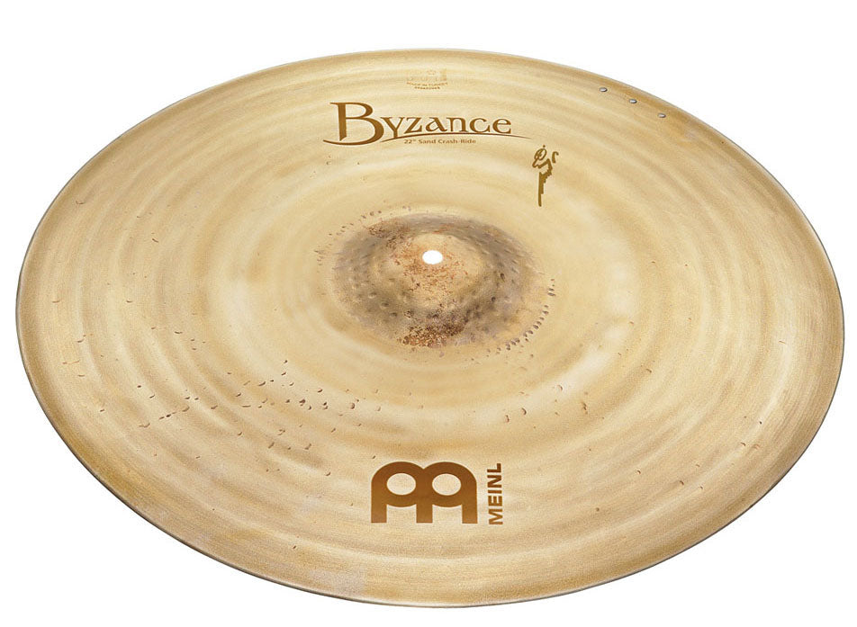 Crash-Ride Sand signature Benny Greb 22", Alliage bronze B20, Martelée à la main, Finition sablée