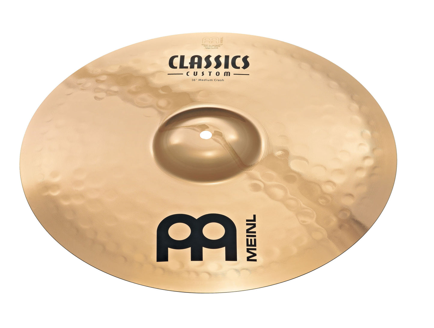 Crash 16", Medium, Alliage bronze B10, Finition brillante