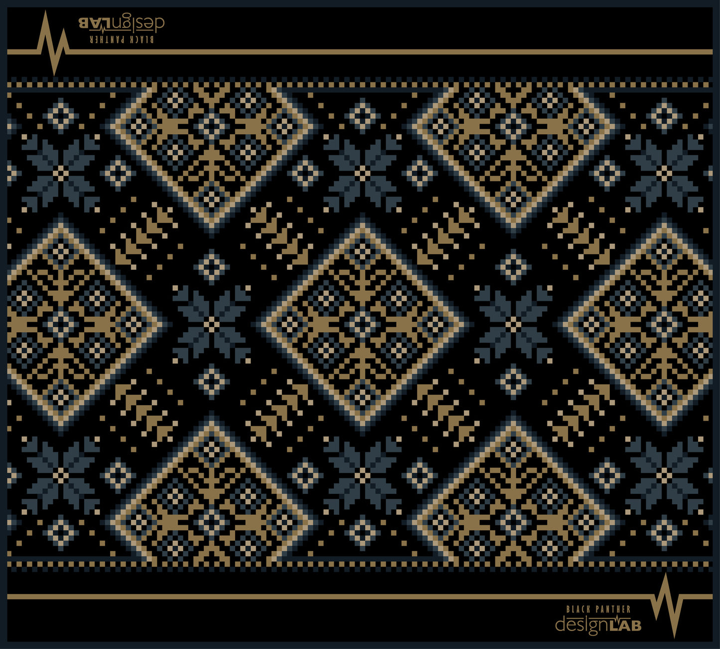 Mapex Schlagzeugteppich Graphit Pixel