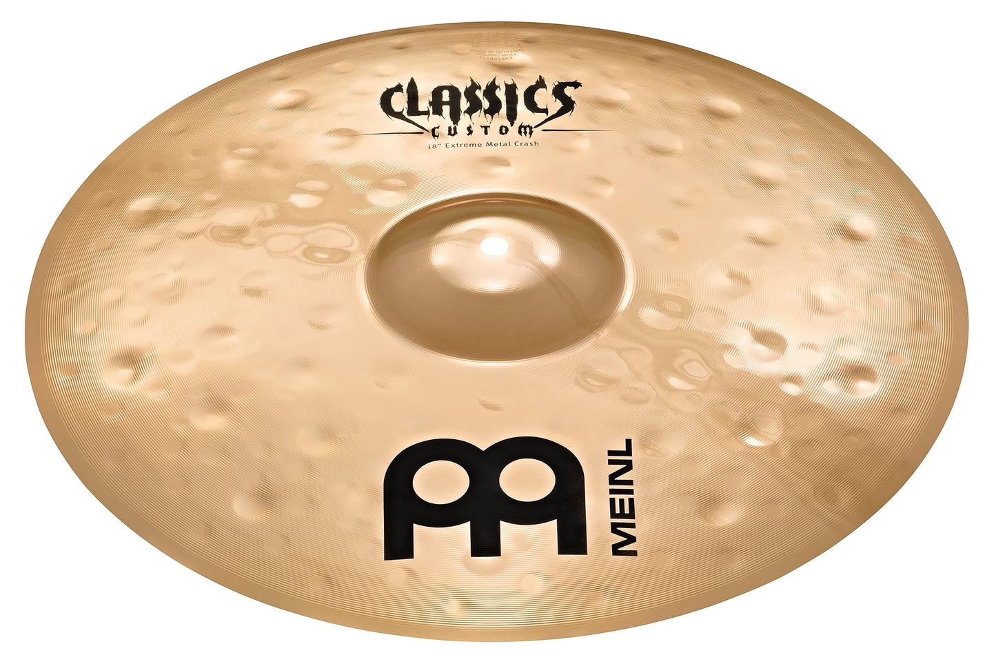 Crash Extreme Metal 16", Alliage bronze B10, Finition brillante