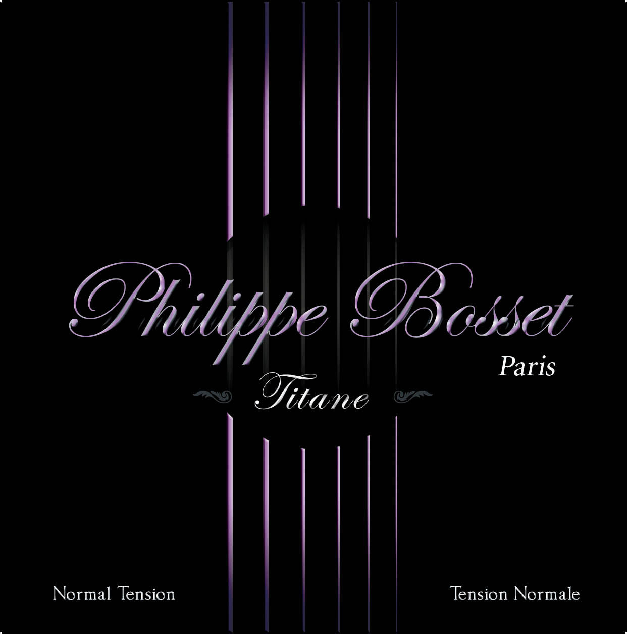 Jeu pour classique Titane, argent/nylon titane, tension normale