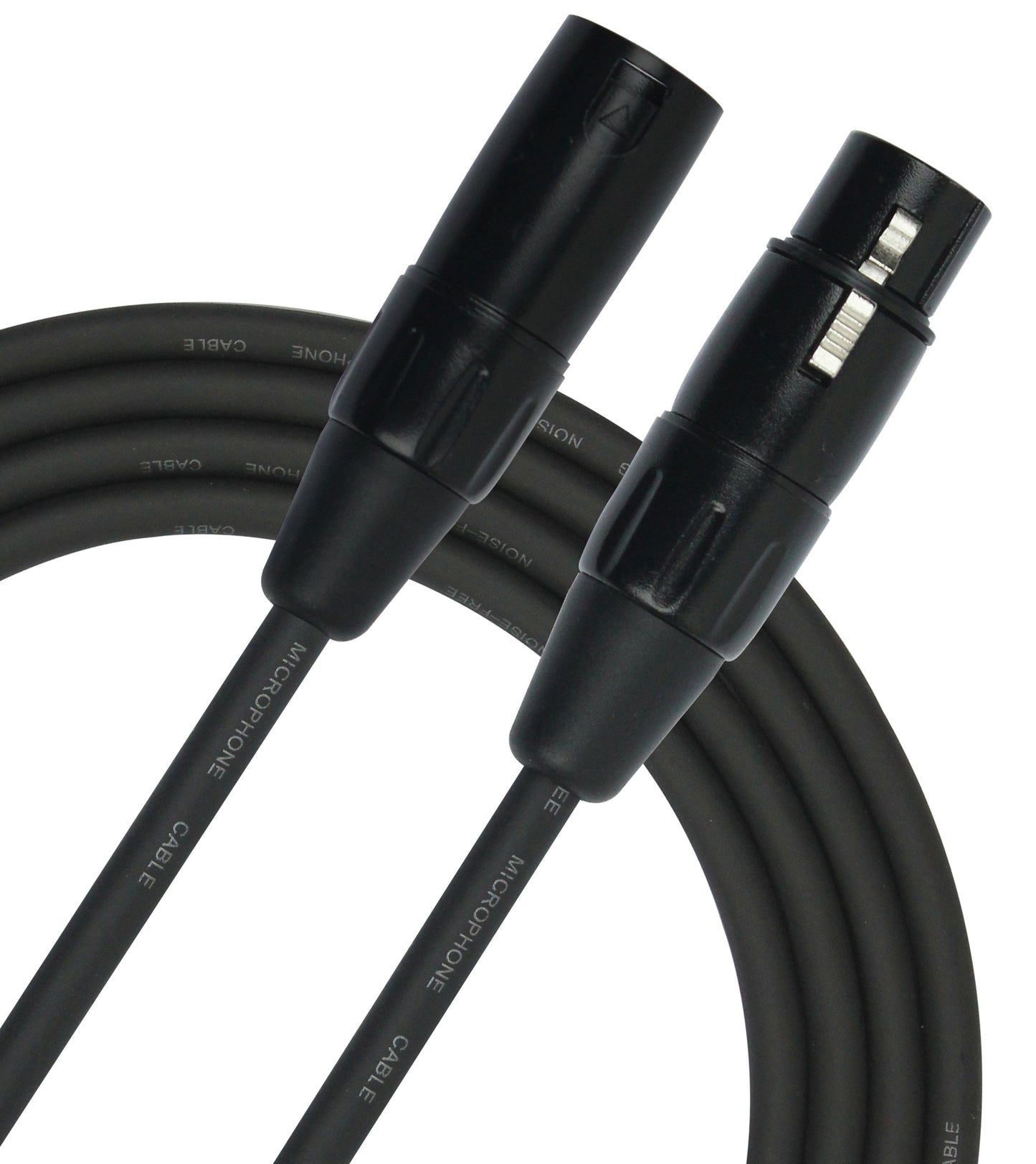 Câble micro ENTRY XLR mâle/XLR femelle, 1 mètre, noir