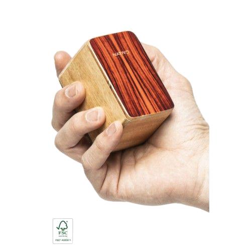 Nativo NATI-SHK-RD Mini Cajon Shaker, rote Frontplatte