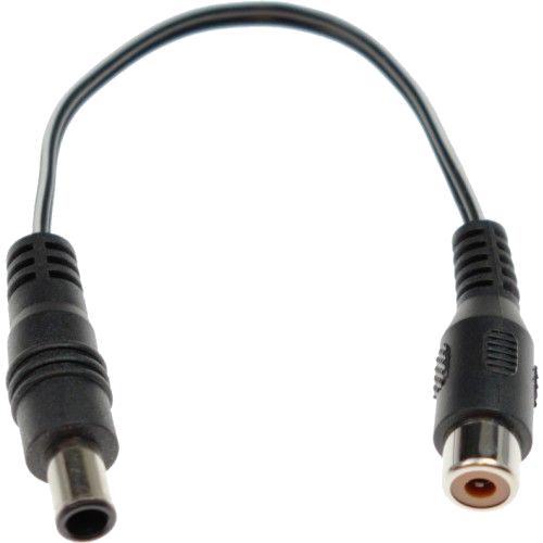 Cioks Adapter Flex L0110 EIAJ zu RCA 24V Ausgang 10 cm