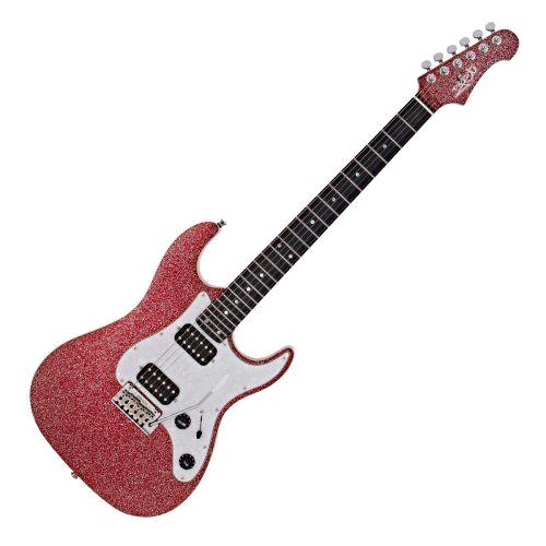 Jet Guitars JS 500 Rot Glitzer