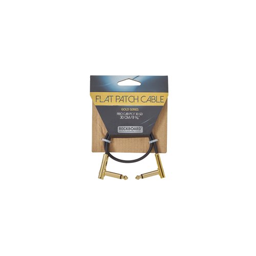 rockboard Kabel CAB-PC-F-30-GD RockBoard Flaches Patchkabel Gold Serie