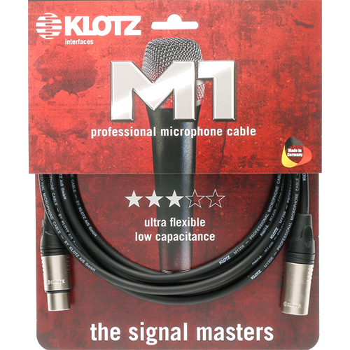 Klotz professionelles Mikrofonkabel M1K1FM1000