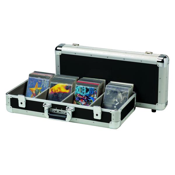 Reloop 100 CD CASE SCHWARZ Aufbewahrungskoffer 100 CD Schwarz