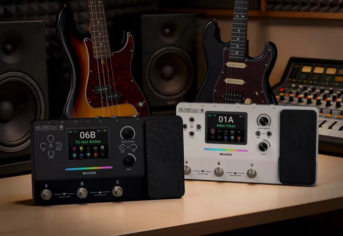 Mooer GE100 Pro vs GE100 Pro Li: Welchen Gitarren-Multi-Effekt soll man wählen?