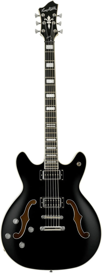 Hagstrom Viking Deluxe Baritone Left-Handed Black