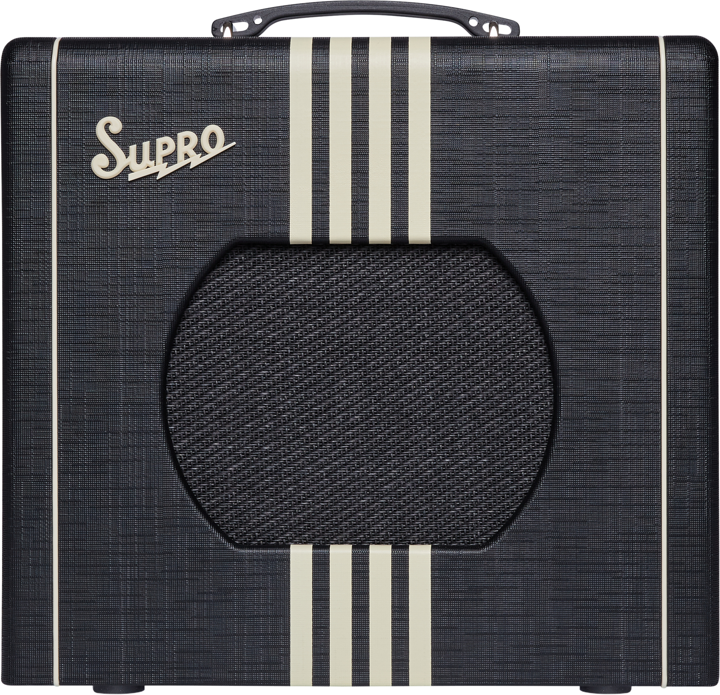 Supro Delta King 10 Schwarz & Creme