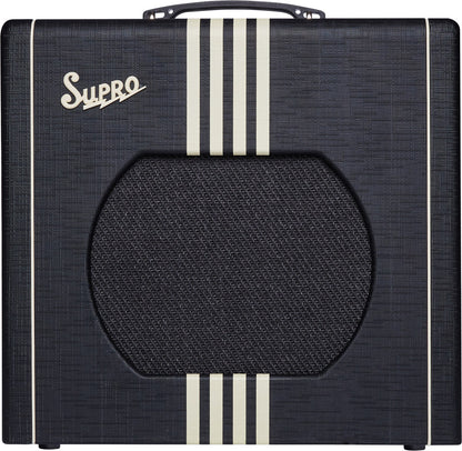 Supro Delta King 12 Schwarz & Creme