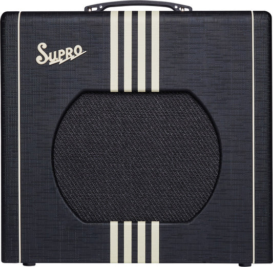 Supro Delta King 12 Schwarz & Creme