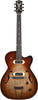 Godin 5th Avenue TL Vintage Burst Goldfolie Dogear  