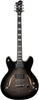 Hagstrom Viking Deluxe Bariton Cosmic Black Burst