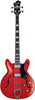 Hagstrom Viking Bass Wildkirsche Transparent