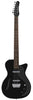 Danelectro Vbar Schwarze Oberfläche