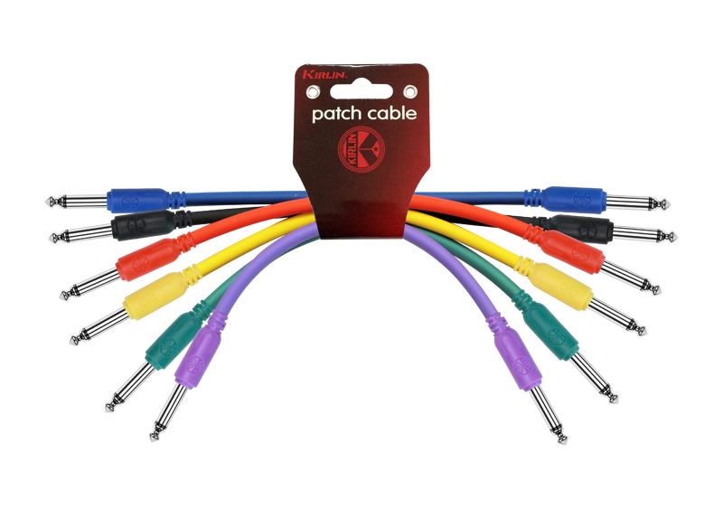 Kirlin Pack 6 Kabel Jack-Jack 0,6M