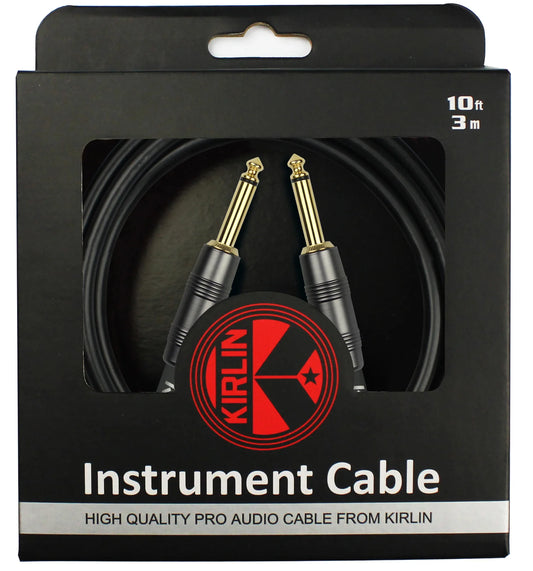 Kirlin Premium Kabel Jack-Jack 3M Schwarz