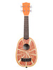 Kala Novelty, orangefarbene Sopran-Ukulele