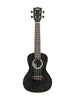 Kala Schwarzes Doghair Mahagoni, Konzert, mit Tasche geliefert, mit Tasche geliefert