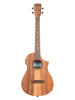 Kala Teak Tri-Top, Bariton Cutaway elektro-akustisch