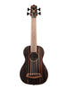 Kala Ebenholz U-Bass, gewickelte Saiten, Deluxe Tasche
