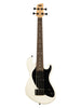 Kala Massiver Korpus U-Bass, 4 Saiten, mit Tasche geliefert - Creme