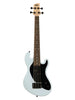 Kala Massiver Korpus U-Bass, 4 Saiten, mit Tasche geliefert - Hellblau