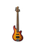 Lakland Skyline 55-02 Deluxe Quilt, 5-saitig – Cherry Sunburst Satin, Ahorn-Griffbrett