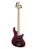 Lakland Skyline 55-OS, 5-Saiter – Translucent Purple, Ahorn-Griffbrett
