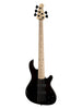 Lakland Skyline 55-OS, 5-Saiter – Transparent-Schwarz, Ahorn-Griffbrett