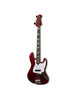 Lakland Skyline 44-60 Custom, 4-saitig – Candy Apple Red, Palisandergriffbrett