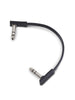 Rockboard Flaches TRS-Kabel 15 cm - Schwarz