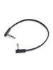 Rockboard Flachkabel TRS 30 cm - Schwarz