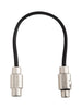 Rockboard XLR-Patchkabel - 30 cm - Schwarz