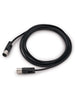 Rockboard MIDI-Kabel FlaX Plug - 200 cm - Schwarz