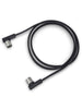 Rockboard Flaches MIDI-Kabel - 1 m - Schwarz