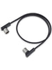 Rockboard Flaches MIDI-Kabel - 60 cm - Schwarz