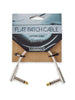 Rockboard Flaches Patchkabel - 10 cm - Saphir