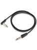 Rockboard Flaches Patchkabel für Looper/Switcher - 100 cm - Schwarz