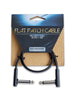 Rockboard Flaches Patchkabel - 30 cm - Schwarz