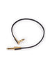 Rockboard Flachkabel Looper/Switcher - 40 cm - Gold