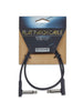Rockboard Flaches Patchkabel - 45 cm - Schwarz