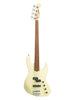 Sadowsky MetroLine, Verdine White Artisline, 4 Saiten, 21 Bünde, Erle – Olympic White